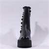 Marco Moreo Vale Frill Toe Cap Boot - Black Leather